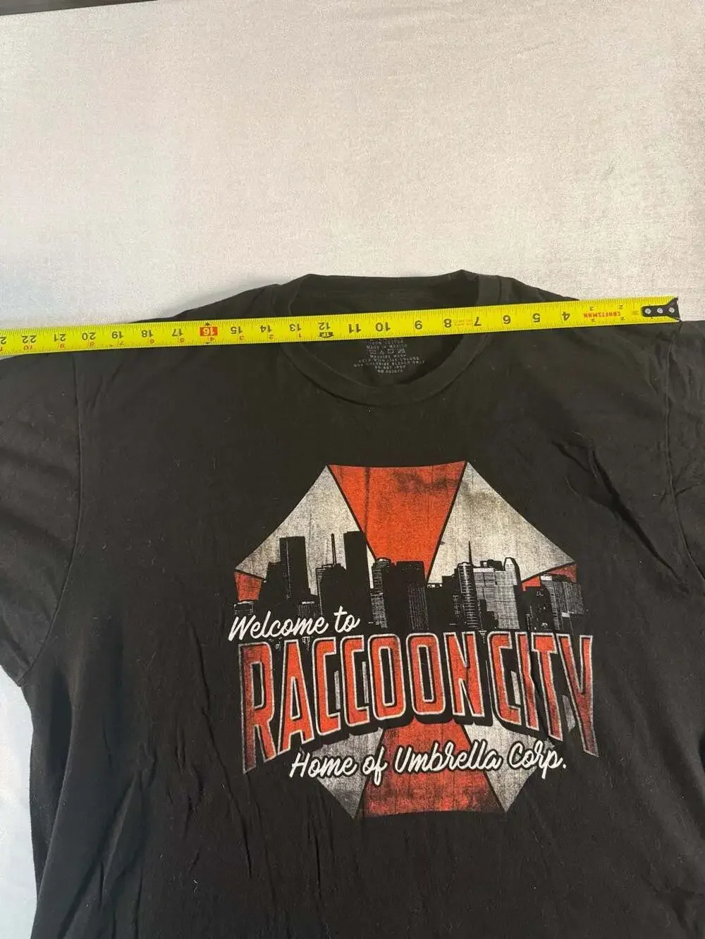 Capcom Resident Evil 'Welcome to Raccoon City Home of Umbrella Corp.' T-Shirt